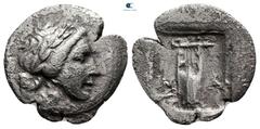 Greek Lycia. Masikytes circa 40-20 BC. Hemidrachm AR 15 mm, 1,43 g very fine