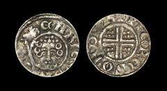English Medieval Coins - Henry III - Durham / Pieres - Short Cross Penny 1217-1242 AD. Class 7a. Obv: facing bust with sceptre and HENRICVS REX legend. Rev: short voided cross and quatrefoils with +PI
