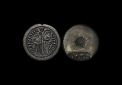 World Coins - Italy - Venice - Gold Ducat/Zecchino Levantine Copy - Obverse Coin Die 17th-18th century AD. Comprising a cylindrical bronze die with hammered facets to sides; copying the obverse for a 