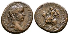 Imperial Coins - Geta - Victory As 211 AD. Rome mint. Obv: P SEPTIMIVS GETA PIVS AVG BRIT legend with laureate head right, slight drapery on left shoulder. Rev: VICTORIAE BRITTANICAE legend around Vic