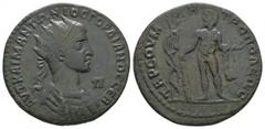 Imperial Coins - Gordian III - Herakles 5 Assaria 238-244 AD. Cilicia mint. Obv: AYT KAI M ANTWNIOC GORDIANOC CEB legend with pi to right field with radiate, draped and cuirassed bust right. Rev: TARC