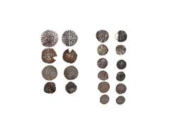 Medieval - Edward I to Henry VII - Group [10] 1279-1509 AD. Group comprising: Edward I, farthing, halfpennies (2); Edward III, halfpenny, Halfgroat; Edward IV, pennies (2); Henry VII, penny, halfgroat
