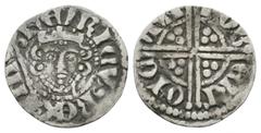 Coins - English Medieval English Medieval Coins - Henry III - Canterbury / Robert - Long Cross Penny. 1251-1272 AD. Class 5g. Obv: facing bust with sceptre and HENRICVS REX III legend. Rev: long voide