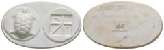 Coins - Greek Greek Aegina - Turtle Drachm - 19th Century Cast. 19th century AD (350-338 BC"). Antique cast with ink inscriptions to reverse. Obv: land turtle. Rev: incuse square divided into five par