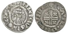 Coins - English Medieval English Medieval Coins - Henry II - London / Raul - Short Cross Penny. 1180-1189 AD. Class 1c. Obv: facing bust and sceptre with HENRICV REX legend. Rev: short voided cross an