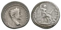 Coins - Roman Imperial Ancient Roman Imperial Coins - Tiberius 'Tribute Penny' Denarius. After 16 AD. Lugdunum mint. Obv: TI CAESAR DIVI AVG F AVGVSTVS legend with laureate bust right. Rev: PONTIF MAX