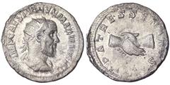 Roman coins Empire Pupienus (238 AD) Antoninianus Rome Ø 22 mm RIC 10b. 4.30 g. F / VF