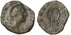 Roman coins Empire Mariniana (253 AD) Sestertius Ø 27 mm RIC sim. 9. 11.90 g. F