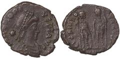 Roman coins Empire Honorius (393-423 AD) Nummus Ø 16,5 mm Montenegro 5705. 2.05 g. VF--