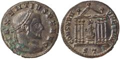 Roman coins Empire Maxentius (307-312 AD) Follis Ticinum RIC 91a. 6.41 g. BB+