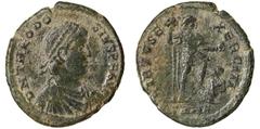Roman coins Empire Theodosius I (379-395 AD) Maiorina Heraclea RIC 24b. 5.84 g. R MB+