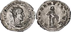 Coins - Ancient World Roman Empire Trajan Decius AR Antoninianus 249 - 251 AD RIC 10b, RSC 2; Silver 3.57 g.; Trajan Decius AR Antoninianus AD 249-251; Rome Mint; Obv: IMP C M Q TRAIANVS DECIVS AVG, r