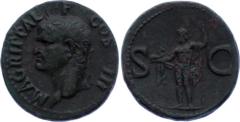 Rome, As, Agrippa (Caligula) AD 37-41 Rome, As, Agrippa (Caligula) AD 37-41, Rome mint. Struck under Gaius (Caligula), M • AGRIPPA • L • F • COS • III (Marcus Agrippa Lucii Filius Consul III -Марк Агр