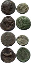 Ancient World Ancient World Ancient Greece, Lot of 4 Pieces Bronze 400 - 200 B.C. Ancient Greece, lot of 4 pieces bronze