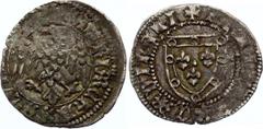 Coins - Europe Medieval French Denier, AR 1450 - 1550 A.D. Medieval French Denier, AR