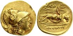 Coins - Ancient World Ancient Greece Macedonia AV Stater 323 - 317 BC Philip III Arrhidaeus Price P13; ADM II Series IX; Gold 8.59 g.; Philip III Arrhidaios (323-317 BC); Struck under Leonnatos, Arrhi