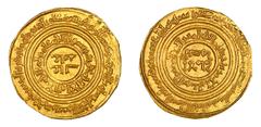 Fatimid » al-Amir (495-524h), gold dinar, Misr 518h, 4.33 grams, (Album 729), original brilliance, about uncirculated -