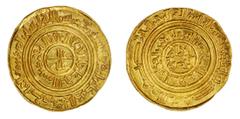 Islamic Coins » Fatimid AH 503 (Au) Dinar (Nicol 2522): Fatimid Gold Dinar, Fully struck and well centred; sharp and fully legible details all around the coin. Smooth fields and very lustrous and refl
