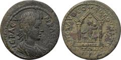 LYDIA. Magnesia ad Sipylum. Pseudo-autonomous. Time of Gordian III (238-244). Ae. Aurelius Theodotus, strategos. Obv: IЄPA CVNKΛHTOC. Draped bust of the Senate right. Rev: ЄΠ CT AV ΘЄOΔOTOV MAΓN / HTΩ