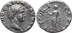 OTHO (69). Denarius. Rome. Obv: IMP OTHO CAESAR TR P. Bare head right. Rev: SECVRITAS P R. Securitas standing left, holding wreath and sceptre. RIC² 10. Condition: Very fine. Weight: 3.17 g. Diameter: