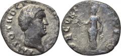 OTHO (69). Denarius. Rome. Obv: IMP OTHO CAESAR AVG TR P. Bare head right. Rev: SECVRITAS PR. Securitas standing left, holding wreath and sceptre. RIC² 10. Condition: Good fine. Weight: 2.65 g. Diamet