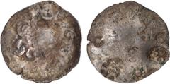 Coins of Ancient India & Ancient World Silver Vimshatika Punch Marked Coin of Panchala Janapada. Punch Marked Coin, Panchala Janapada (400-350 BC), Silver Vimshatika, Old obverse type, Obv: four punch