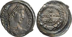Roman Imperial Julian II. Siliqua; Julian II; 360-363 AD, Trier, Siliqua, 2.04g. RIC-365, C-157-8. Obv: [D N] CL IVLI - ANVS AVG Pearl-diademed, draped, cuirassed bust r., seen from front. Rx: VOTIS /
