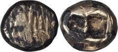 Ancient Greek Fourrée 1/6 Stater. ; Fourrée 1/6 Stater; Dawn of Coinage Ionia, Uncertain Mint, 650-600 BC, Typeless striated Fourrée, 1/6 Stater, 2.14g, Boston-1746. This coin proves that there have a