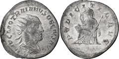 Roman Imperial Trajan Decius. Antoninianus; Trajan Decius; 249-251 AD, Antioch, Antoninianus, 3.47g. Officina number var. of RIC-46 (R); C-98 (6 Fr.). Obv: IMP C M Q TRAIANVS DECIVS AVG Bust radiate, 