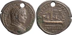 Roman Imperial Caracalla. Sestertius; Caracalla; 198-217 AD, Rome, 213 AD, Sestertius, 23.92g. BM-251, RIC-500a (R3), C-236 (60 Fr.). Obv: M AVREL ANTONIN[VS AVG] PIVS BRIT Bust laureate, draped, cuir