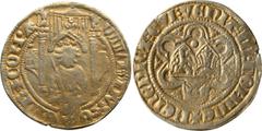 World Coins Netherlands, Willen I, van Gulik, 1377-1402, ND, Florin, VF; Netherlands, Willen I, van Gulik, 1377-1402, ND Florin, VF, Gold 3.37g, Duke under dais/two shields. Scarce. Ex Pegasi Numis.