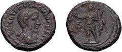 Roman Herennius Etruscus as Caesar. ; Herennius Etruscus as Caesar; 250-251 AD, Alexandria, Egypt, Year 2=250/1AD, Billon Tetradrachm, 12.53g. RPC-2291 (30 spec.), Cologne-2827, BM-2096. Obv: K EPE ET