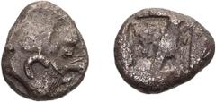 Greek Silver Unpublished Stater. Caria, Uncertain Mint. Stater; Unpublished Stater. Caria, Uncertain Mint; Unpublished Archaic Stater, Caria, Uncertain Mint, c. 500 BC, 10.84g. Appears to be unpublish