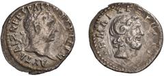 Roman Imperial Trajan. Achaean League Hemidrachm, ex BCD; Trajan; 98-117 AD, Cyrenaica, 100 AD, Hemidrachm, 1.73g. RPC-3 (76 spec.), Sydenham-178 (misattributed to Caesarea). Obv: AYT ???S ??? ?????? 