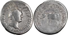 Roman Imperial Titus. Denarius; Titus; 79-81 AD, Rome, 80 AD, Denarius, 3.13g. RIC-115 (C2), BM-43, Paris-37, C-303 (2 Fr.). Obv: IMP TITVS CAES VESPASIAN AVG P M Head laureate r. Rx: TR P IX IMP XV C