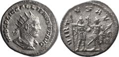 Ancient Roman and Byzantine Coins Gallienus. Antoninianus; Gallienus; 253-268 AD, Samosata, Antoninianus, 3.75g. Göbl-1687m (40 spec.), RIC-456, C-1310. Obv: IMP C P LIC GALLIENVS P F AVG Bust radiate