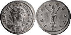 Ancient Roman and Byzantine Coins Tacitus. Antoninianus; Tacitus; 275-276 AD, Ticinum, Antoninianus, 3.16g. RIC-150, C-72 var., Paris-1669, Venera-1489-1550 (62 spec.). Obv: IMP C M CL TACITVS AVG Bus