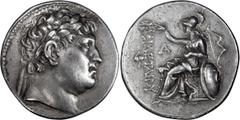 Ancient Greek Pergamum, Attalus I. Tetradrachm; Pergamum, Attalus I; 241-197 BC, struck in the name of Philetairus (282-263 BC). Tetradrachm, 17.03g. SNG Aulock-1356, SNG Cop-335, Westermark-Group IVA