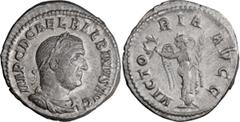 Roman Imperial Balbinus. Denarius; Balbinus; 238 AD, Rome, Denarius, 3.89g. BM-37, C-27 (10 Fr.), RIC-8. Obv: IMP C D CAEL BALBINVS AVG Bust laureate, draped, cuirassed r., seen from front. Rx: VICTO 
