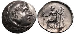 CELTIC. EASTERN EUROPEAN CELTS. Silver Tetradrachm, circa 2nd-1st centuries BC. Struck in the name and types of Alexander III 'the Great' of Macedon, imitating the style of posthumous Alexander tetrad