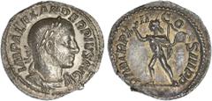 EMPIRE ROMAIN Alexandre Sévère (222-235). Denier 233, Rome. C.440 - RIC.120c ; Argent - 2,95 g - 19,5 mm - 12 h Superbe à Fleur de coin.