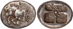 Ancient Coins, Lycia, uncertain dynasty (500-470 BC), silver stater, forepart of boar left, rev. irregular incuse punch, wt. 9.02gms. (approx. S. 3577; approx. SNG von Aulock 8460), fine (100-150 GBP)