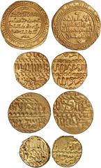 Islamic Coins, Ayyubid, al-'Adil Abu Bakr I (596-615h), dinar, al-Iskandariya 60xh, wt. 5.20gms. (A.801.1); with Burji Mamluk, al-Zahir Jaqmaq (842-857h), ashrafi, al-Qahira, date off flan, Qansuh II 