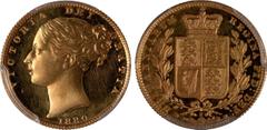World Coins, Australia, Victoria, sovereign, 1880S, young head l., rev. crowned shield of arms within wreath, S below (S.3855), certified and graded by PCGS as Proof 66 Deep Cameo, a coin of splendid 