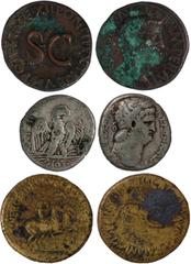 Ancient Coins, Ancient Rome, a collection of bronze coins (50) mostly small denominations and mostly identified in envelopes, generally fair to fine (50) (80-120)