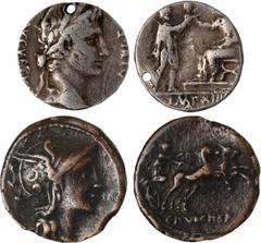 Ancient Coins Ancient Coins, Ancient coins, mostly bronze, some silver, comprising Greek, Greek Imperial, Indian and Islamic, some copies, generally poor to fair, a few better (approx. 485) (300-400 G