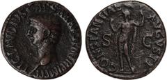Ancient Coins Ancient Coins, Roman Imperial, Claudius (AD 43-54), Æ As, TI CLAVDIVS CAESAR AVG P M TR P IMP P, laureate head of Claudius facing right. rev CONSTANTIAE AVGVSTI S-C, Constantia standing 