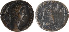 Ancient Coins Ancient Coins, Roman Imperial, Commodus (AD 177-192), bronze sestertius, AD 183. M COMMODVS ANTONINVS M PIVS, laureate bust of Commodus facing right. rev TR P VIII IMP VI COS IIII P P S-