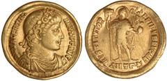 Ancient Coins, Roman, Valentinian I (364-375), gold solidus, Antioch, bust r., rev. emperor standing, wt. 4.55gms. (RCV 4088), very fine (300-350 GBP)