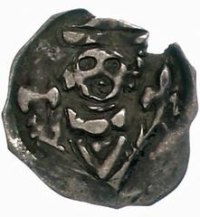 Medieval Coins Münzen Mittelalter Deutschland 1183/1231, Pfennig (undatiert), Bayern, Herzog Ludwig I. der Kehlheimer, kl. Ausbruch s. Foto (dieses Los wird im fremden Namen verkauft, Mwst. in Höhe vo